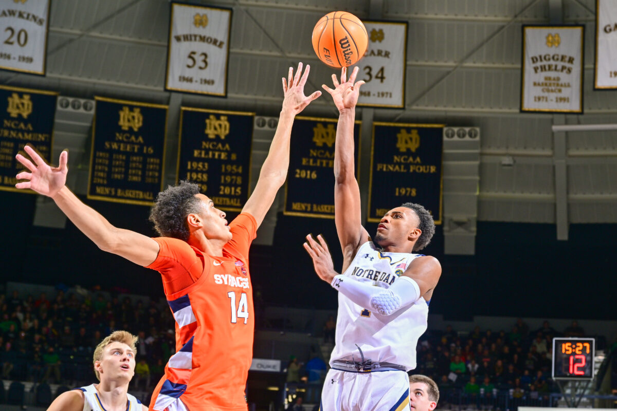 Notre Dame can’t solve Edwards, loses ACC opener to Syracuse