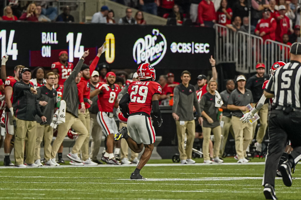 Twitter reacts to mind-boggling LSU special teams error that gave Georgia a touchdown in the SEC Championship