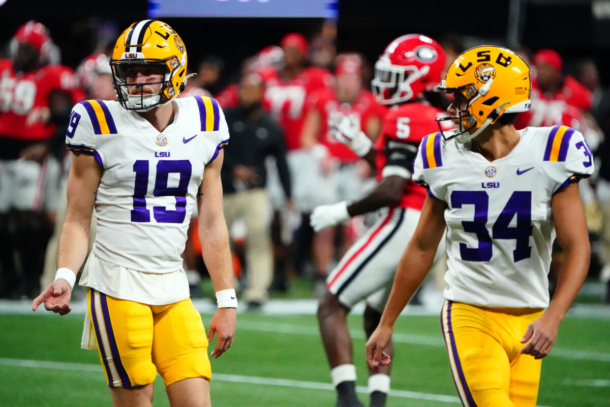 Where LSU stands in latest polls and rankings after SEC Championship loss to Georgia