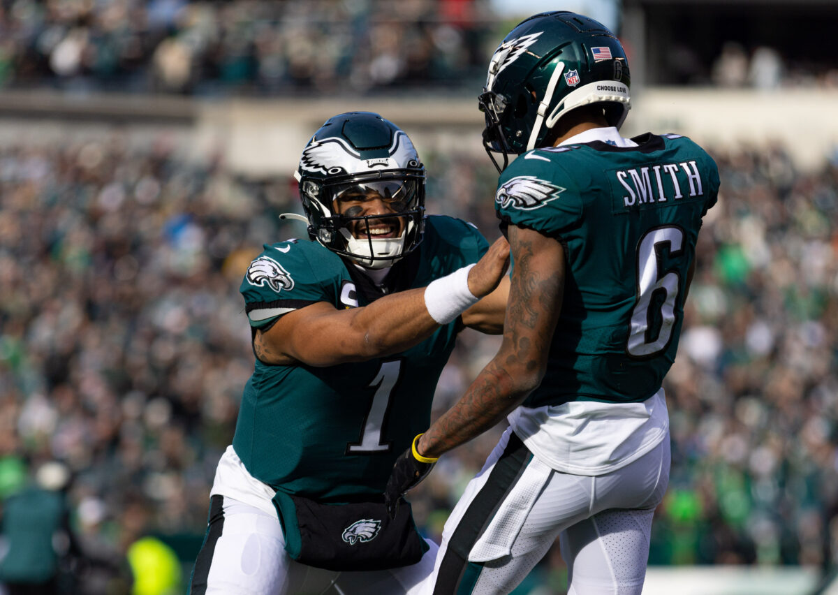 Jalen Hurts proves ultimate versatility on Eagles’ first drive vs. Titans