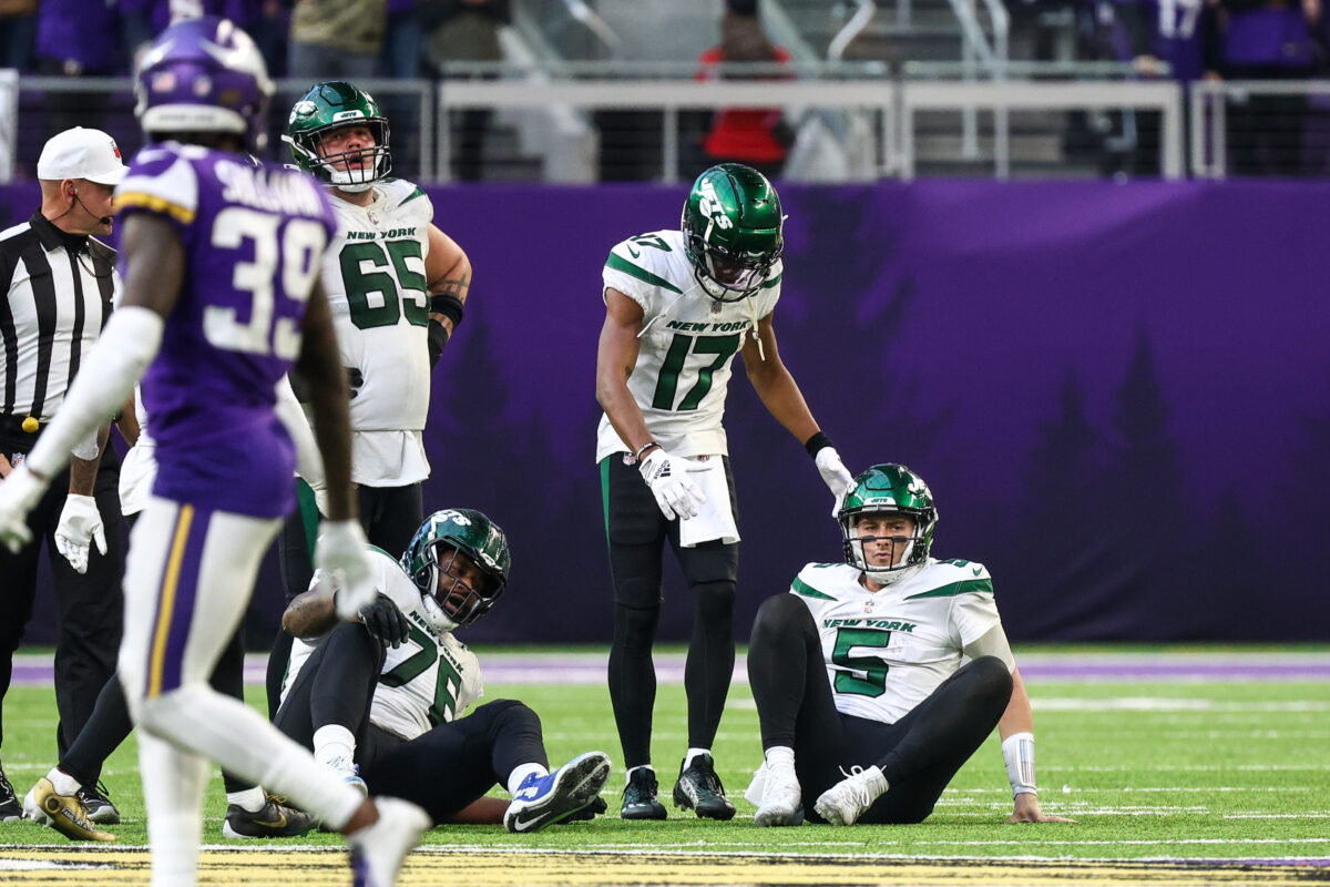 Red-zone woes doom Jets in 27-22 loss to Vikings