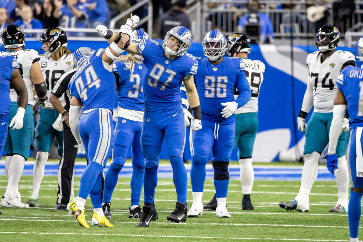 Top photos from the Lions blowout win over the Jaguars in Week 13