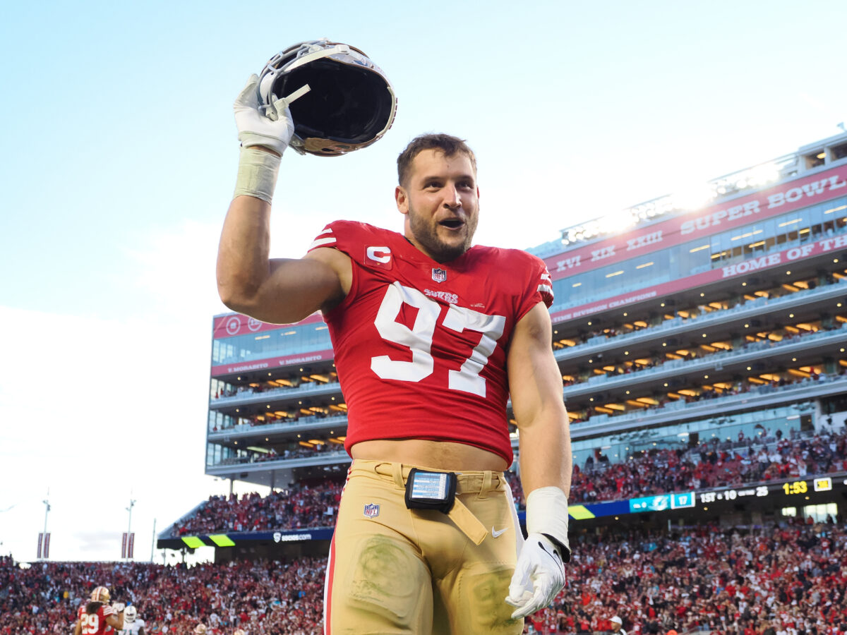Nick Bosa wins NFC Defensive Player of the Week