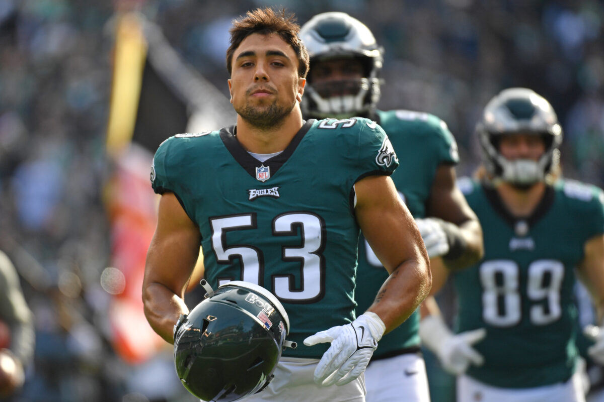 Eagles announce 3 roster moves ahead of matchup vs. Cowboys