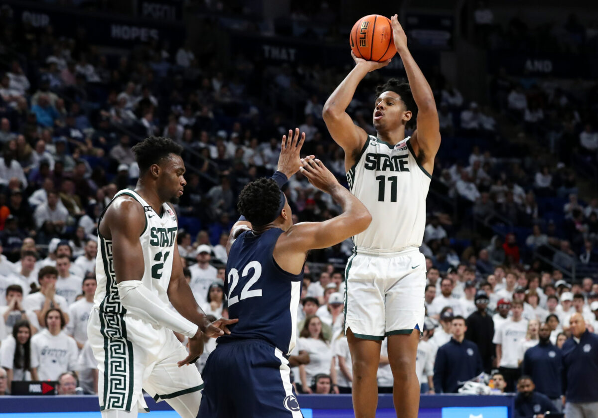 WATCH: Highlights from Michigan State basketball’s victory over Penn State on Wednesday