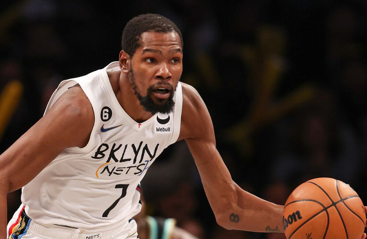 Nets’ Kevin Durant says pick-and-roll with Kyrie Irving gives team ‘versatility’
