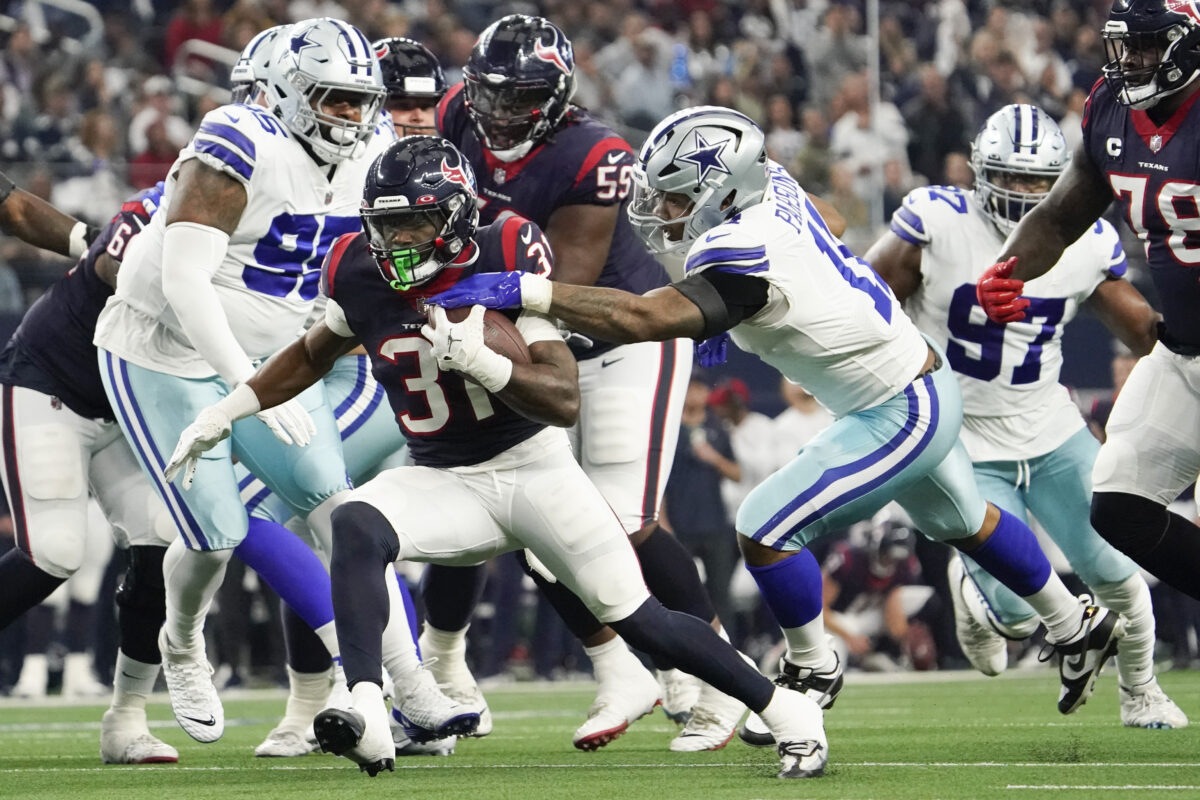 Halftime analysis of the Texans’ Week 14 matchup vs. Cowboys