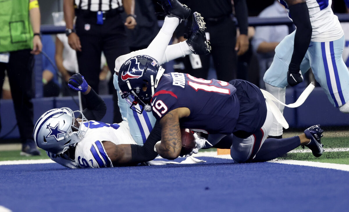 Texans WR Amari Rodgers says Jeff Driskel TD ‘wasn’t supposed to come to me’