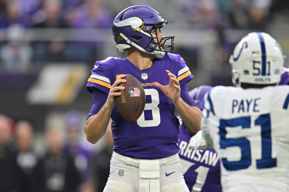 Frank Reich congratulated Vikings’ Kirk Cousins, passed the torch