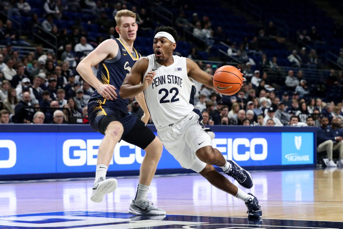 Penn State basketball photos from a blowout win over Canisius