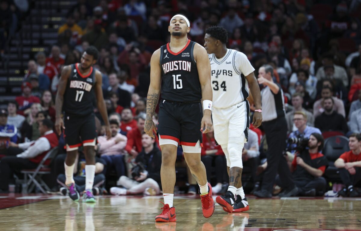 ‘Let go of the rope’: Spurs dominate Rockets for second time in two weeks