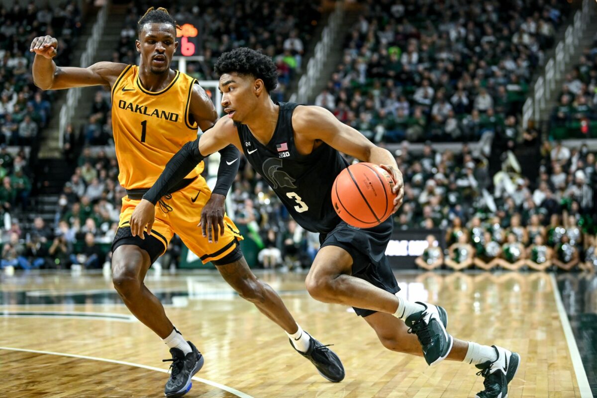 WATCH: Highlights from MSU basketball’s victory over Oakland on Wednesday