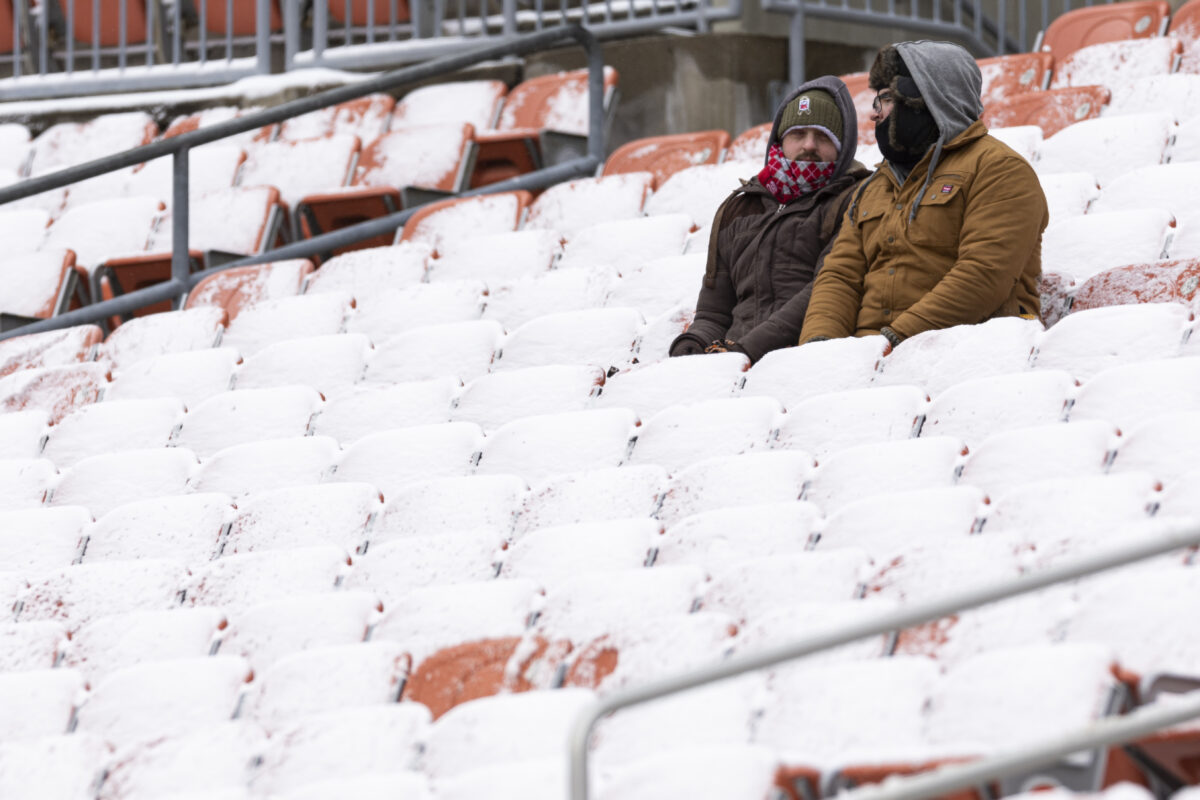 Browns vs. Saints is coldest home game in Cleveland since 1981