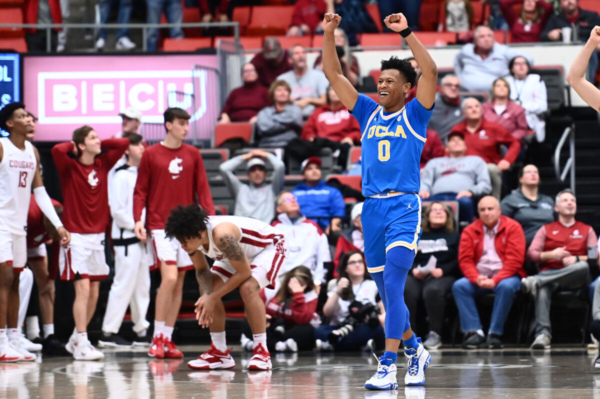 UCLA trails for nearly the whole game but sneaks past Washington State in final 20 seconds