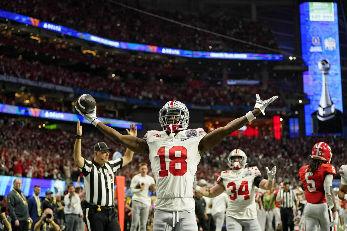 Ohio State answers Georgia’s 17-point surge with C.J. Stroud passing TD