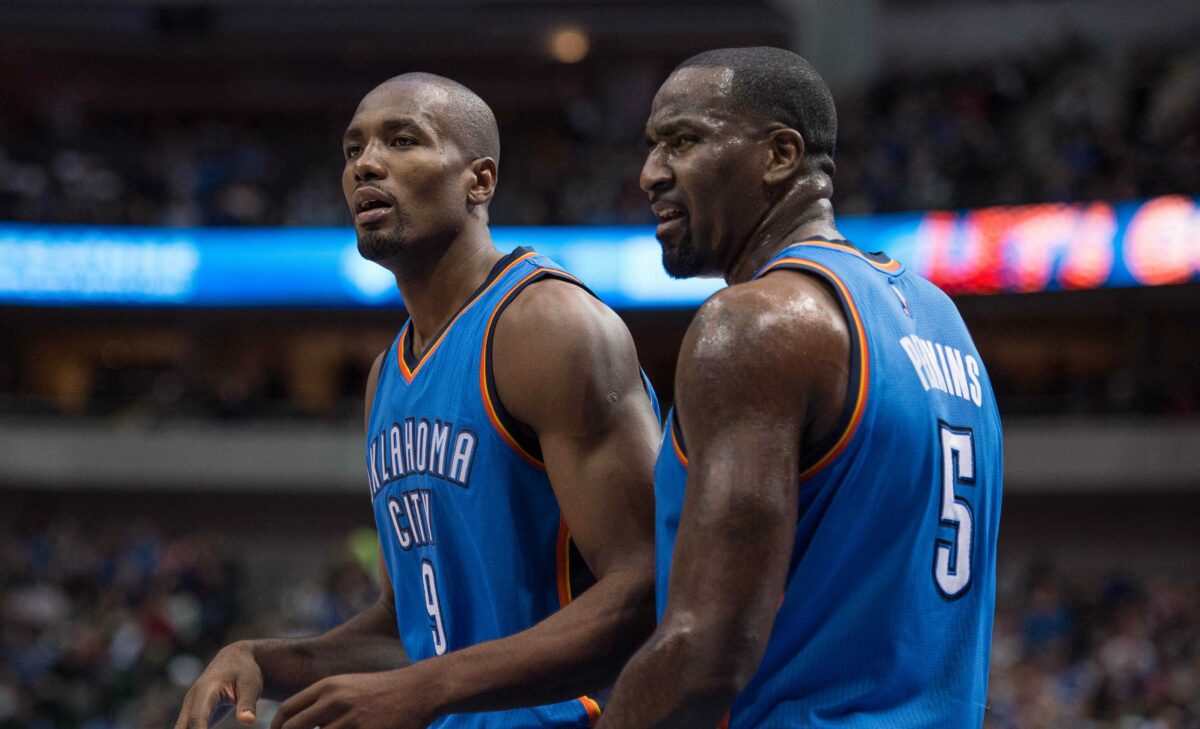 Serge Ibaka calls out former teammate Kendrick Perkins for ugly, unfair accusation of age fraud