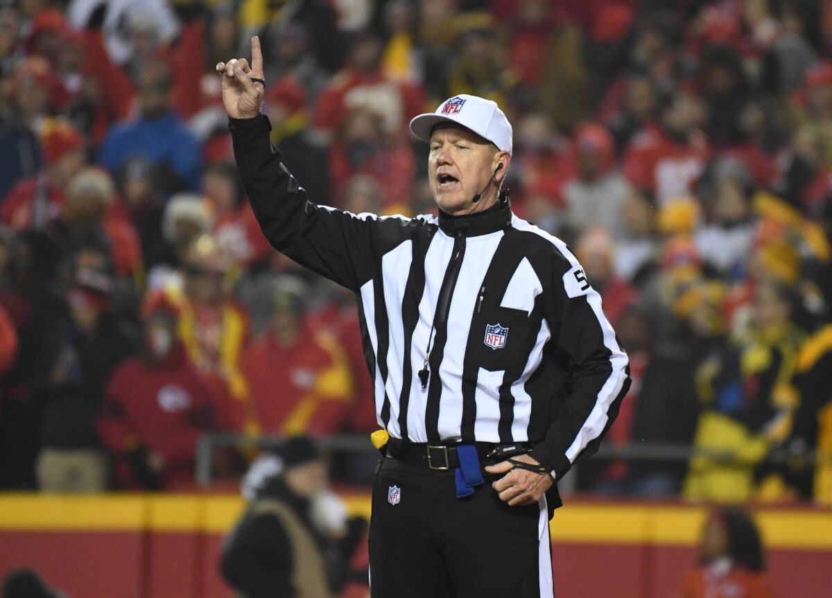 Referee Carl Cheffers’ crew assigned to work Chiefs-Texans game