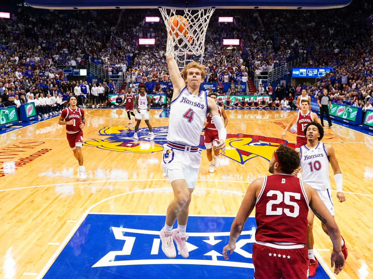 No. 8 Kansas perfectly trolled Indiana after demolishing the No. 14 Hoosiers at Allen Fieldhouse