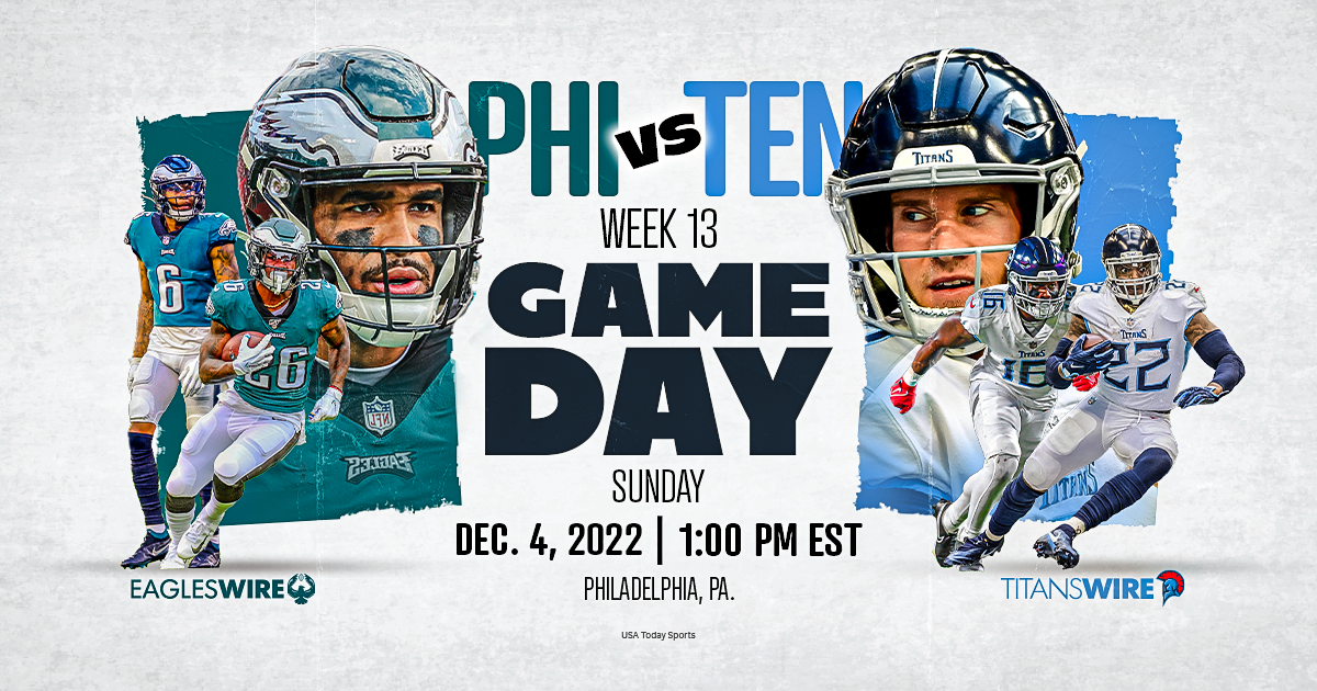 Eagles vs. Titans: How to watch, listen and stream