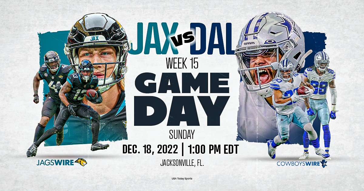 Cowboys-Jaguars TV coverage maps, how to stream, listen, wager in Week 15