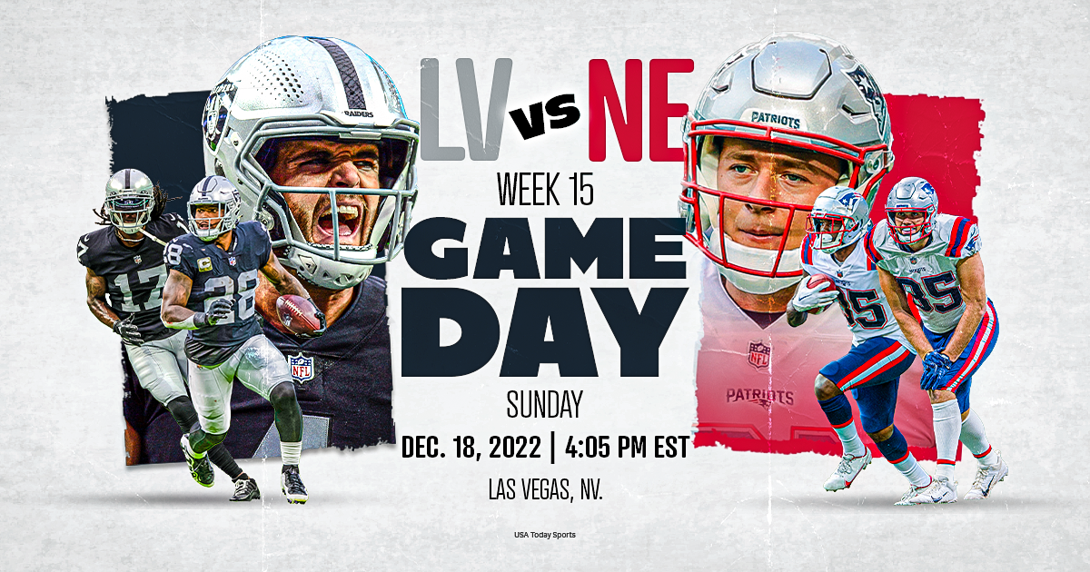New England Patriots vs. Las Vegas Raiders, live stream, TV channel, time, how to watch NFL