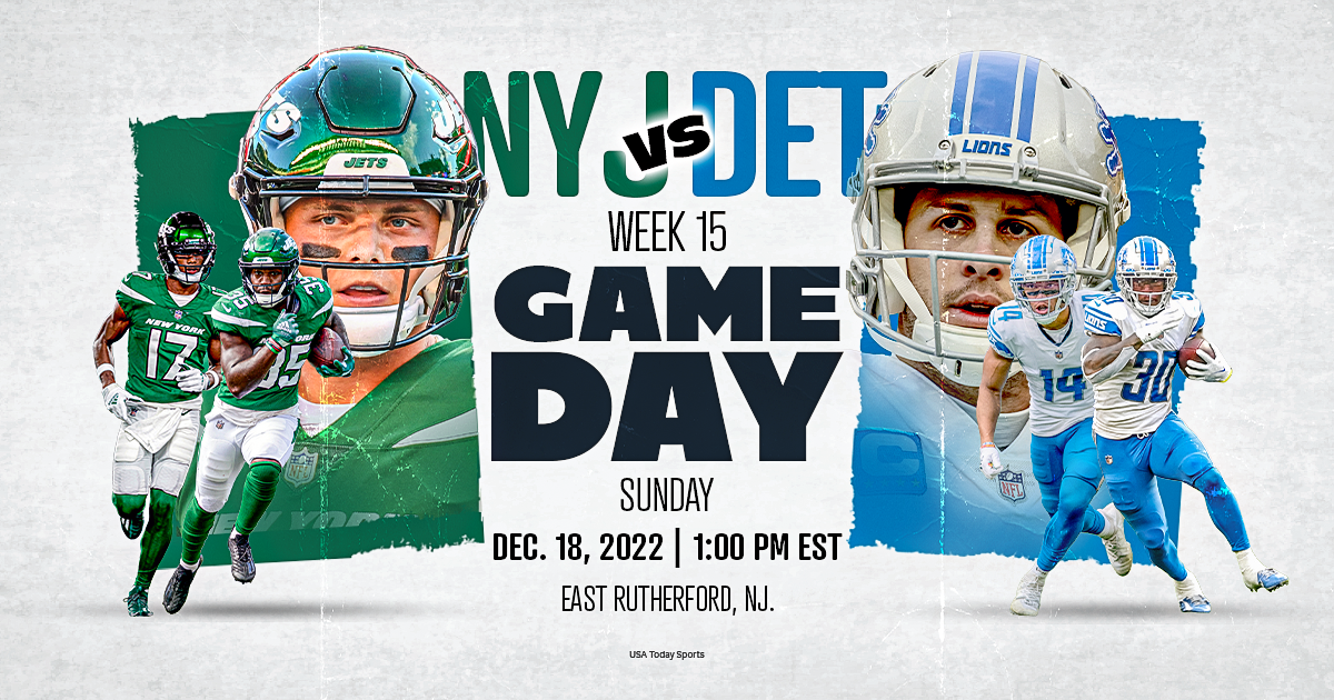 Detroit Lions vs. New York Jets, live stream, TV channel, time, how to watch NFL