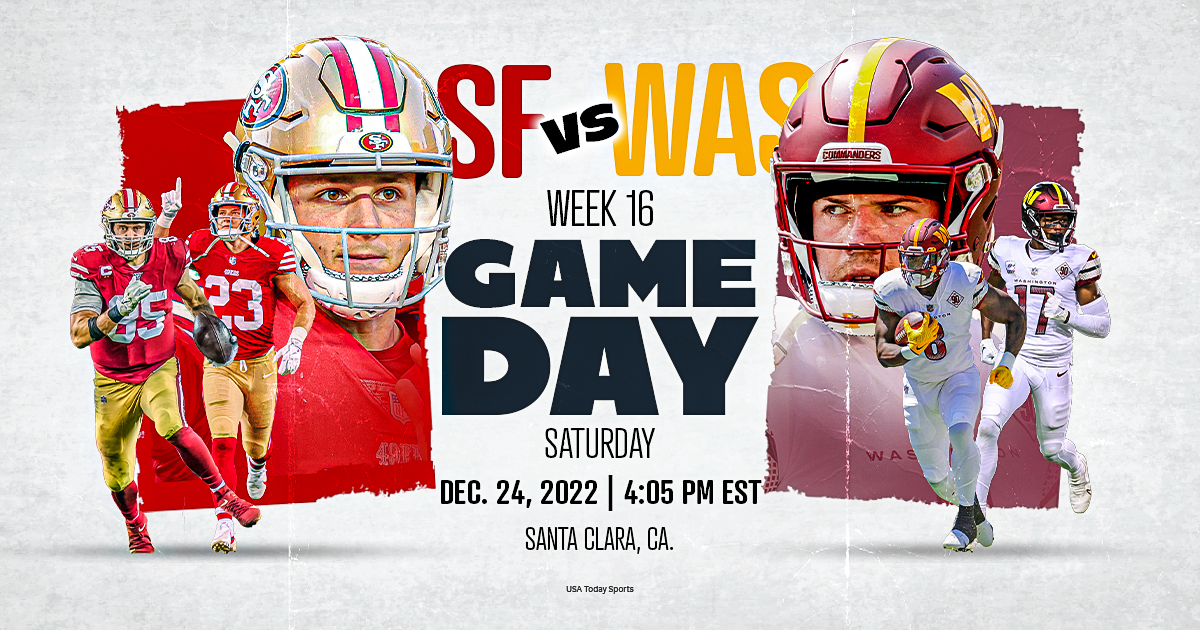 NFL games on TV today: Washington Commanders vs. San Francisco 49ers, live stream, channel, time, how to watch