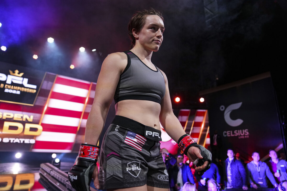 Aspen Ladd focused on 2023 PFL season but ‘would gladly’ fight Kayla Harrison or Larissa Pacheco