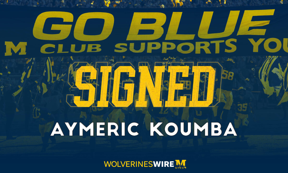 Early Signing Day: Aymeric Koumba signs with Michigan football