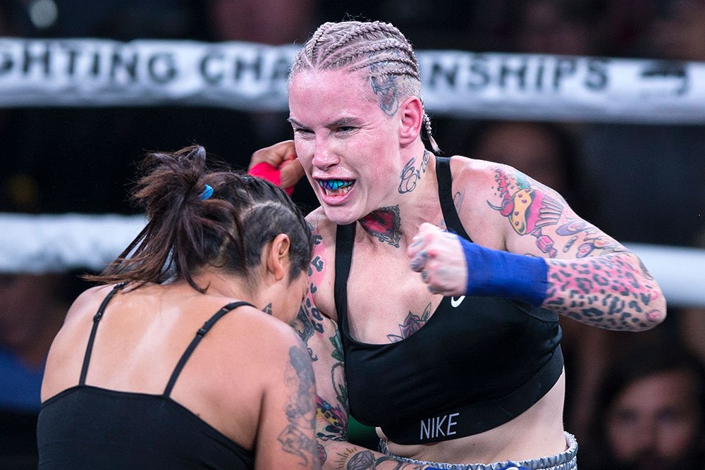 Bec Rawlings has fallen in love with boxing, lacing up gloves to stay busy until BKFC calls again