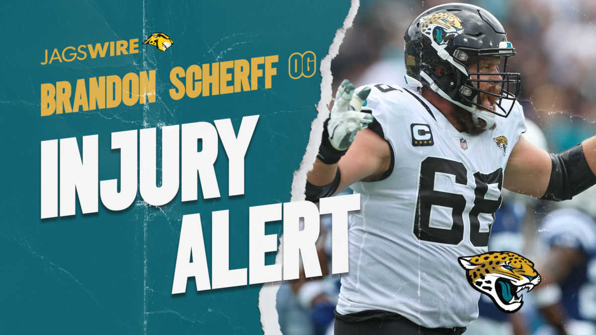 Brandon Scherff injury: Jaguars RG limps off with leg injury