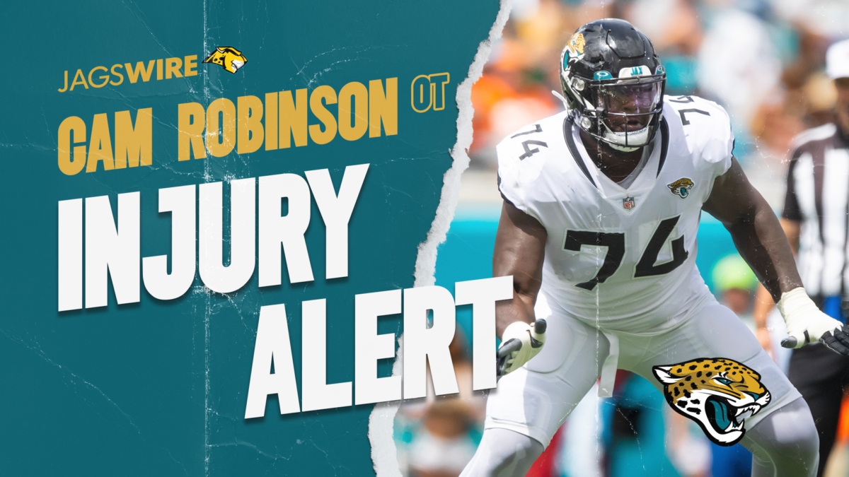 Jaguars OT Cam Robinson likely done for year with meniscus injury