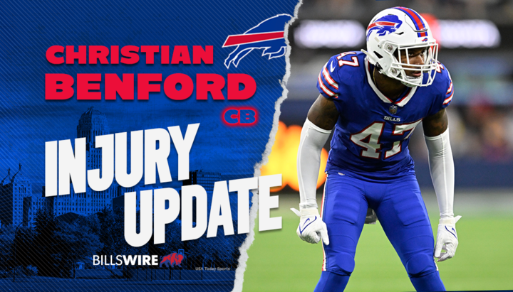 Bills designate Christian Benford for return from injured reserve