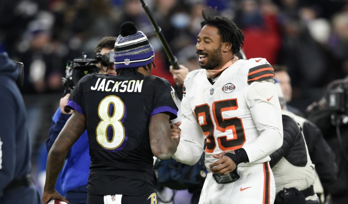 Browns as 2.5 point favorites over Ravens signifies doubt around Lamar Jackson