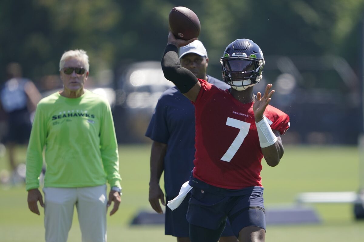 Geno Smith should be the Seahawks’ franchise quarterback, because he already is