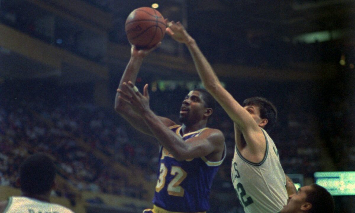 On this date: Magic Johnson hits buzzer-beater to defeat Celtics