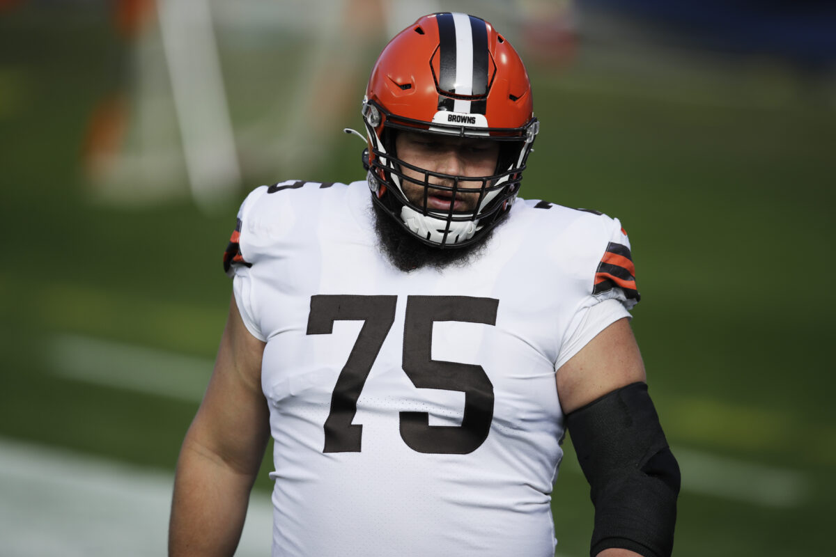 Browns nominate Joel Bitonio as their 2022 Walter Payton Man of the Year