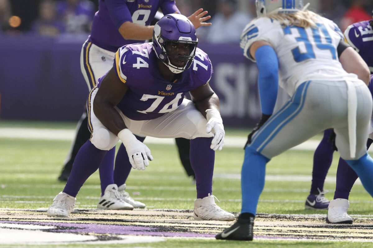 Vikings’ Oli Udoh could see time at left tackle in Week 13 vs. Jets