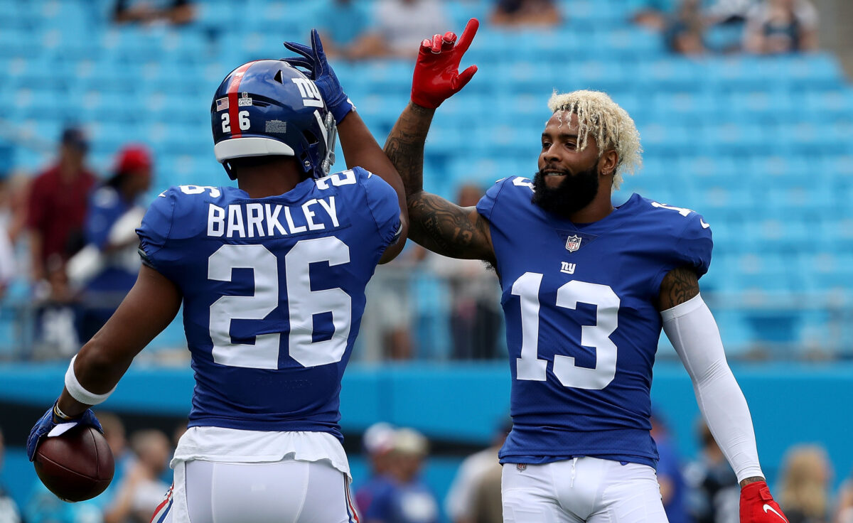 Odell Beckham’s comment about Saquon Barkley adds fuel to rumor fire
