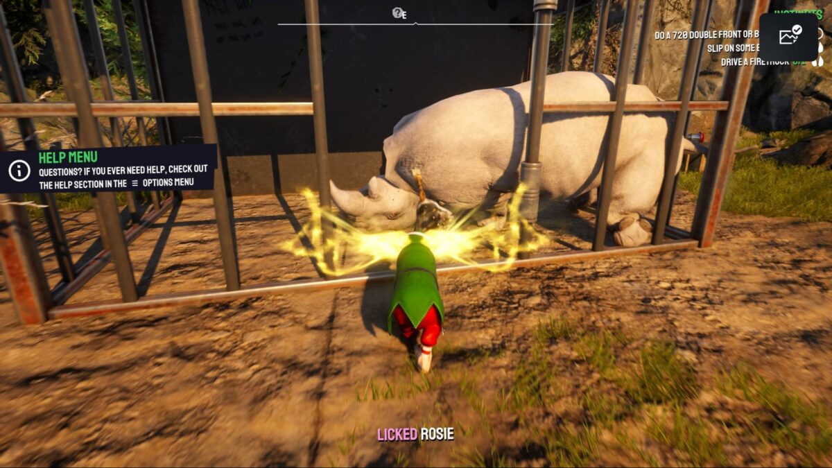 Goat Simulator 3 Missing Rosie: How to find the white rhino