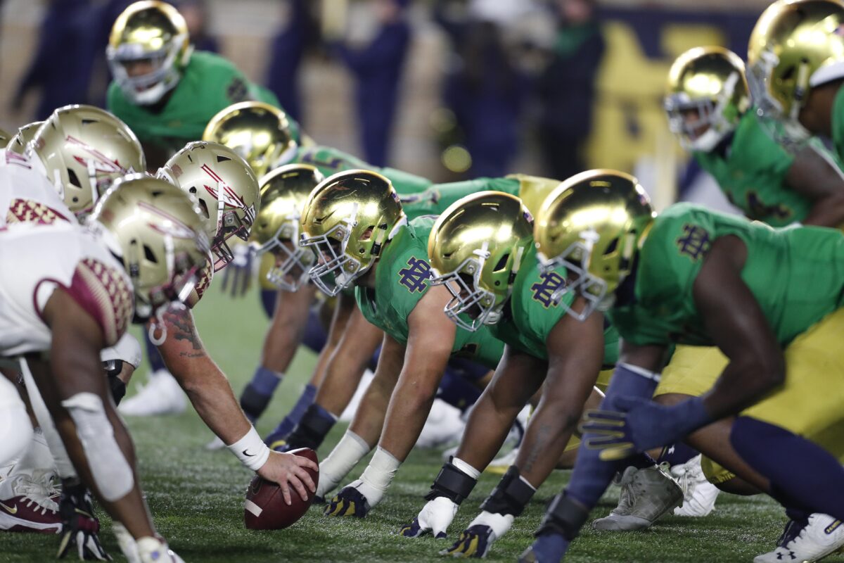 College football’s best helmet: Notre Dame not among 8 best?