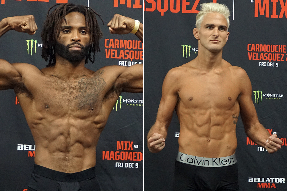 Raufeon Stots, Danny Sabatello make weight for Bellator 289 main event