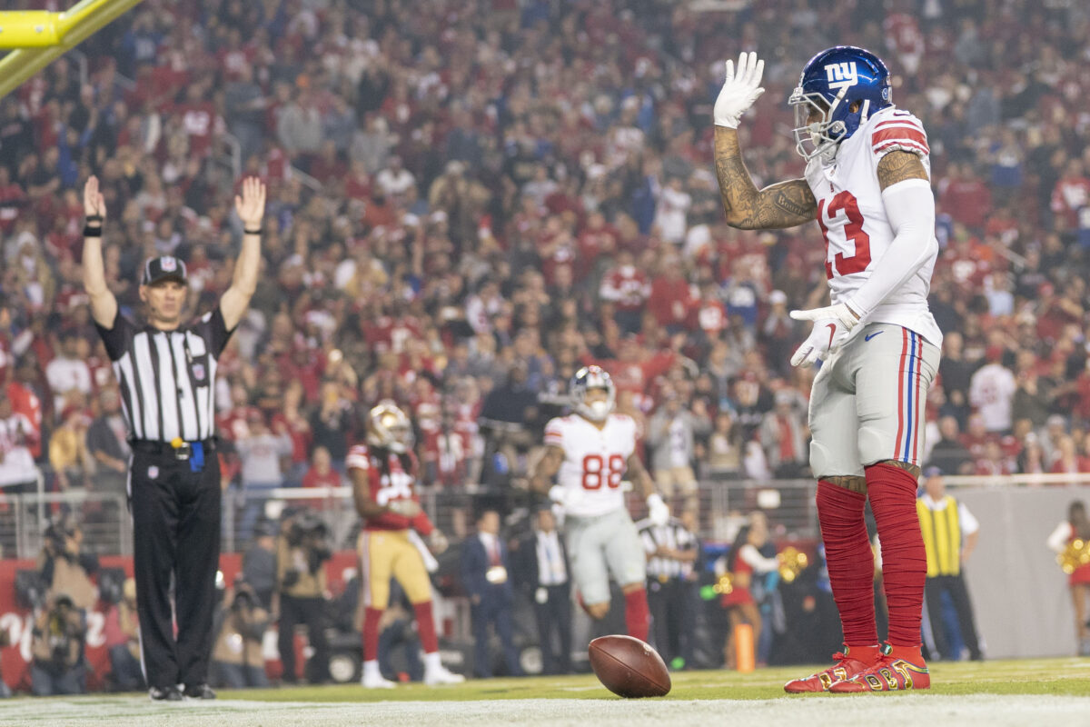 Odell Beckham Jr. leaves Giants visit without a deal