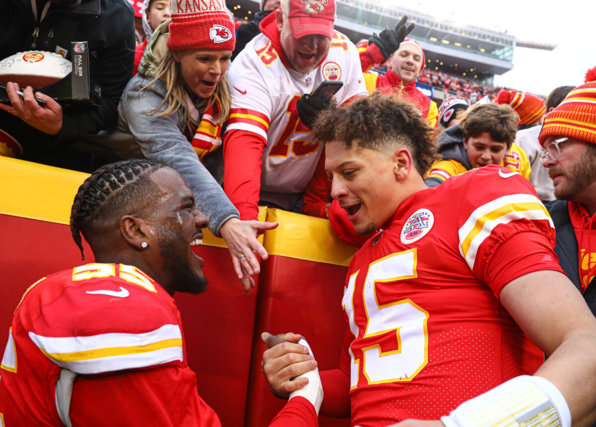 Chiefs QB Patrick Mahomes praises Frank Clark’s ability to make plays in big moments
