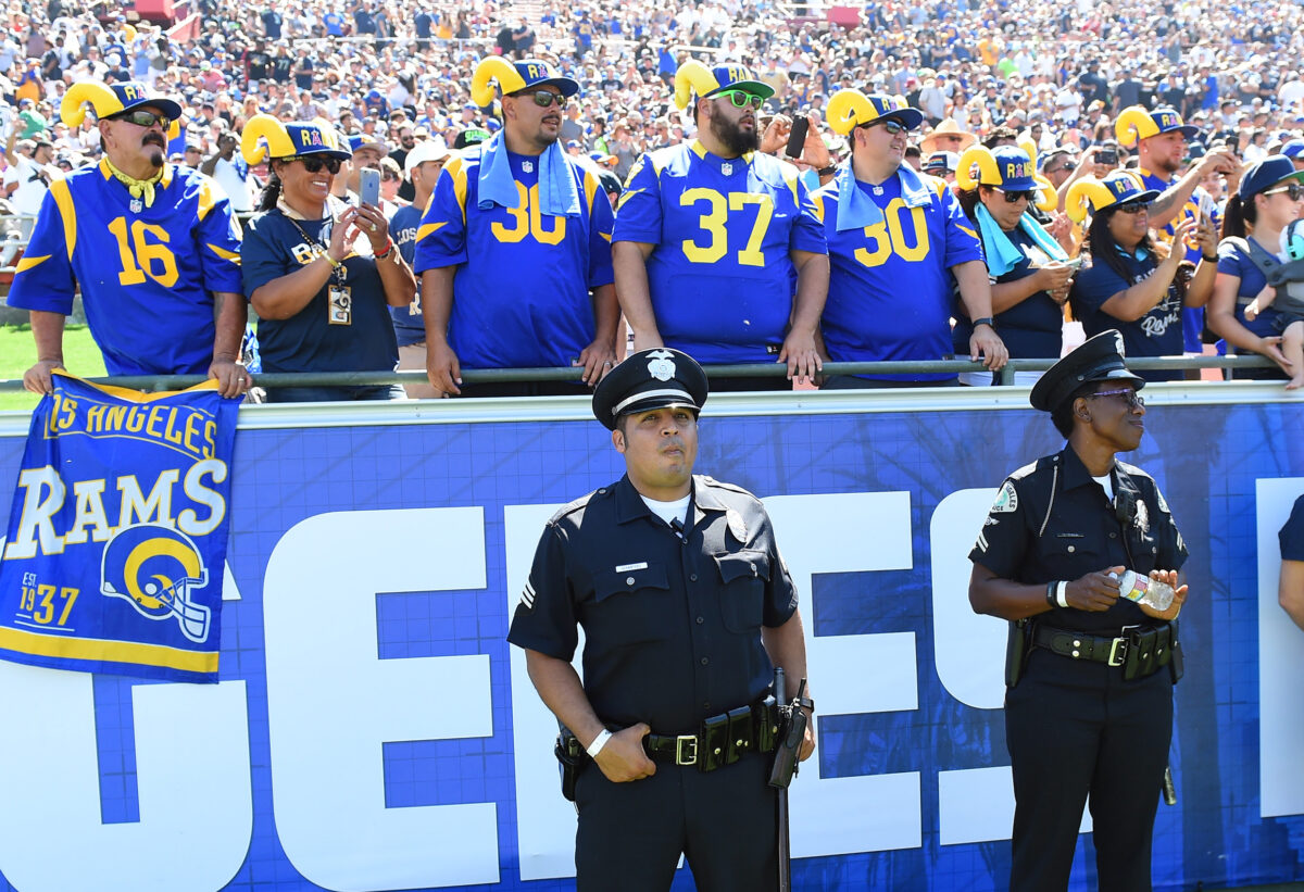 Rams, LAPD team up to rename local youth football team