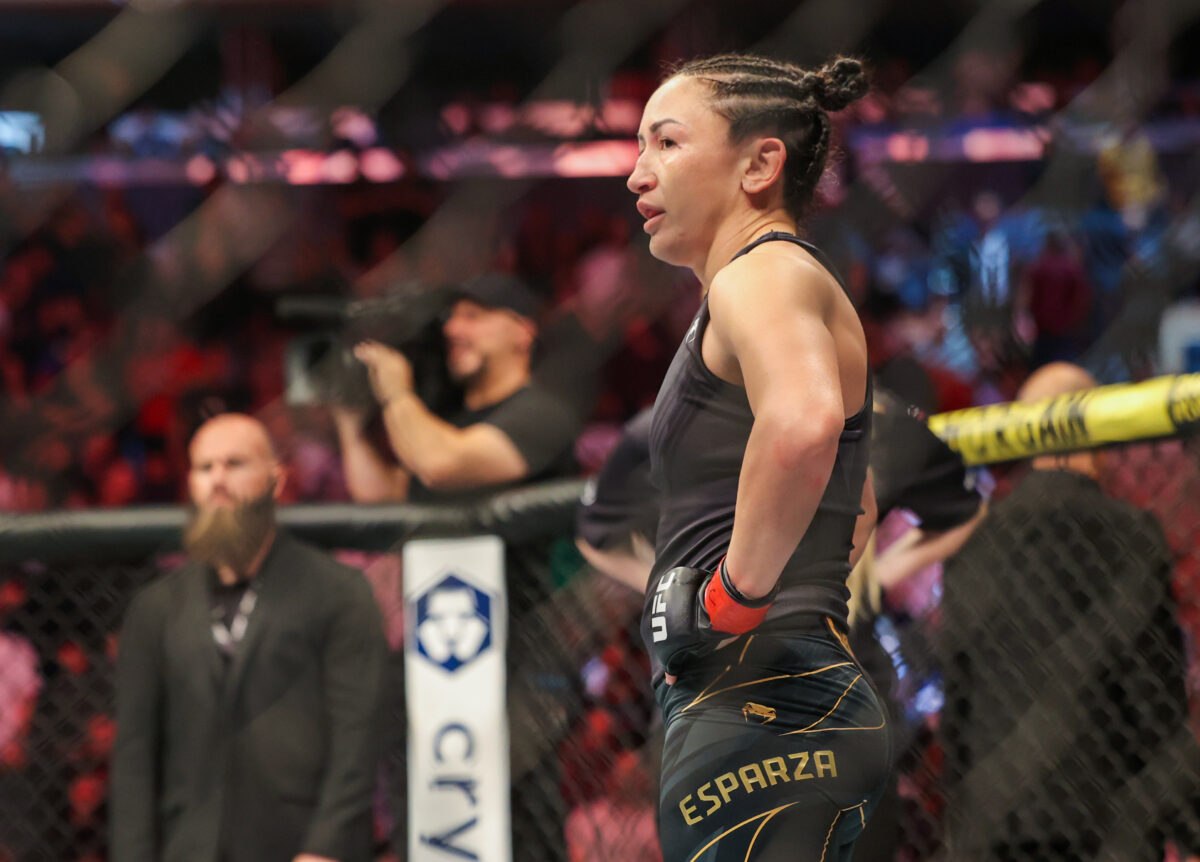 Carla Esparza at peace with Zhang Weili loss, vows she’s ‘not done in this fight game’