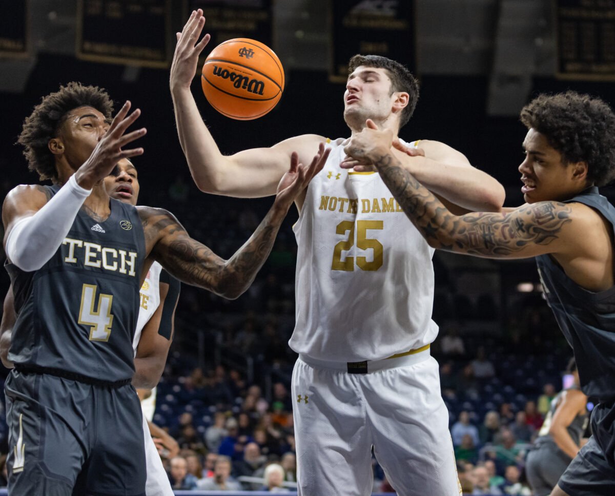 Notre Dame survives Georgia Tech in overtime for first ACC win