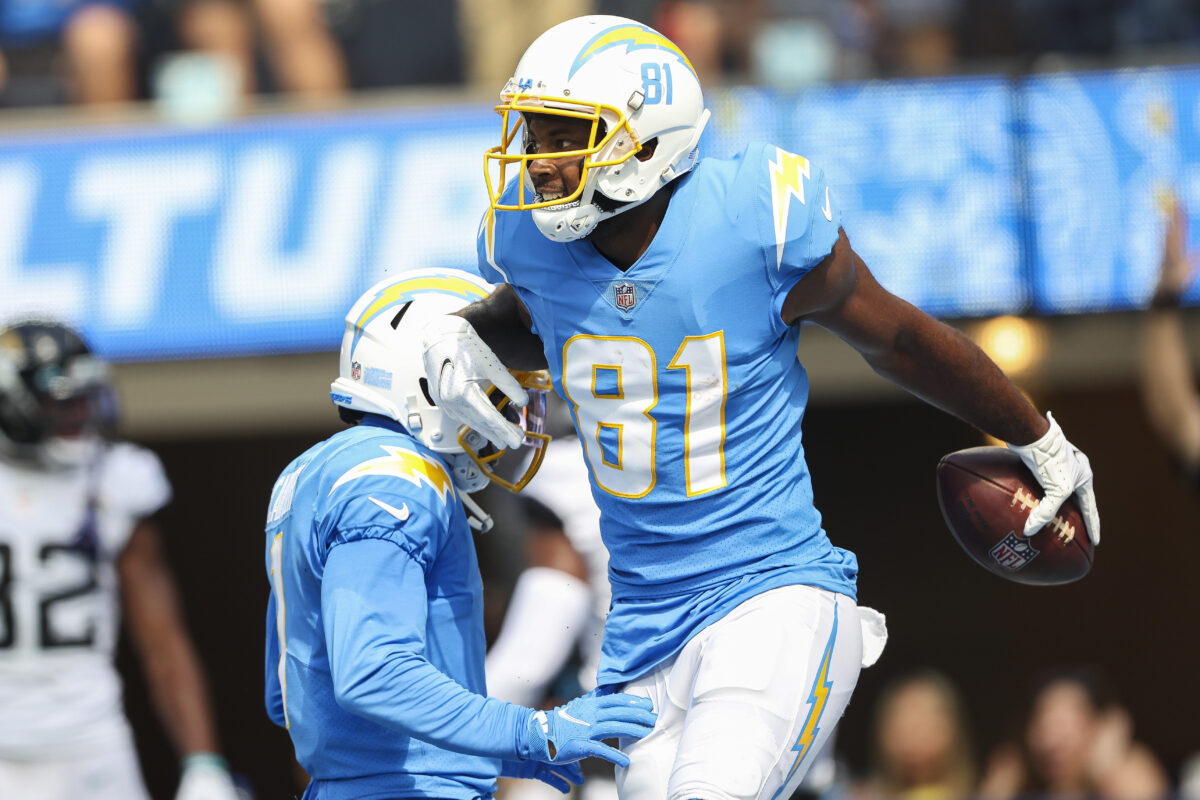 Chargers WR Mike Williams misses practice again, questionable vs. Jaguars