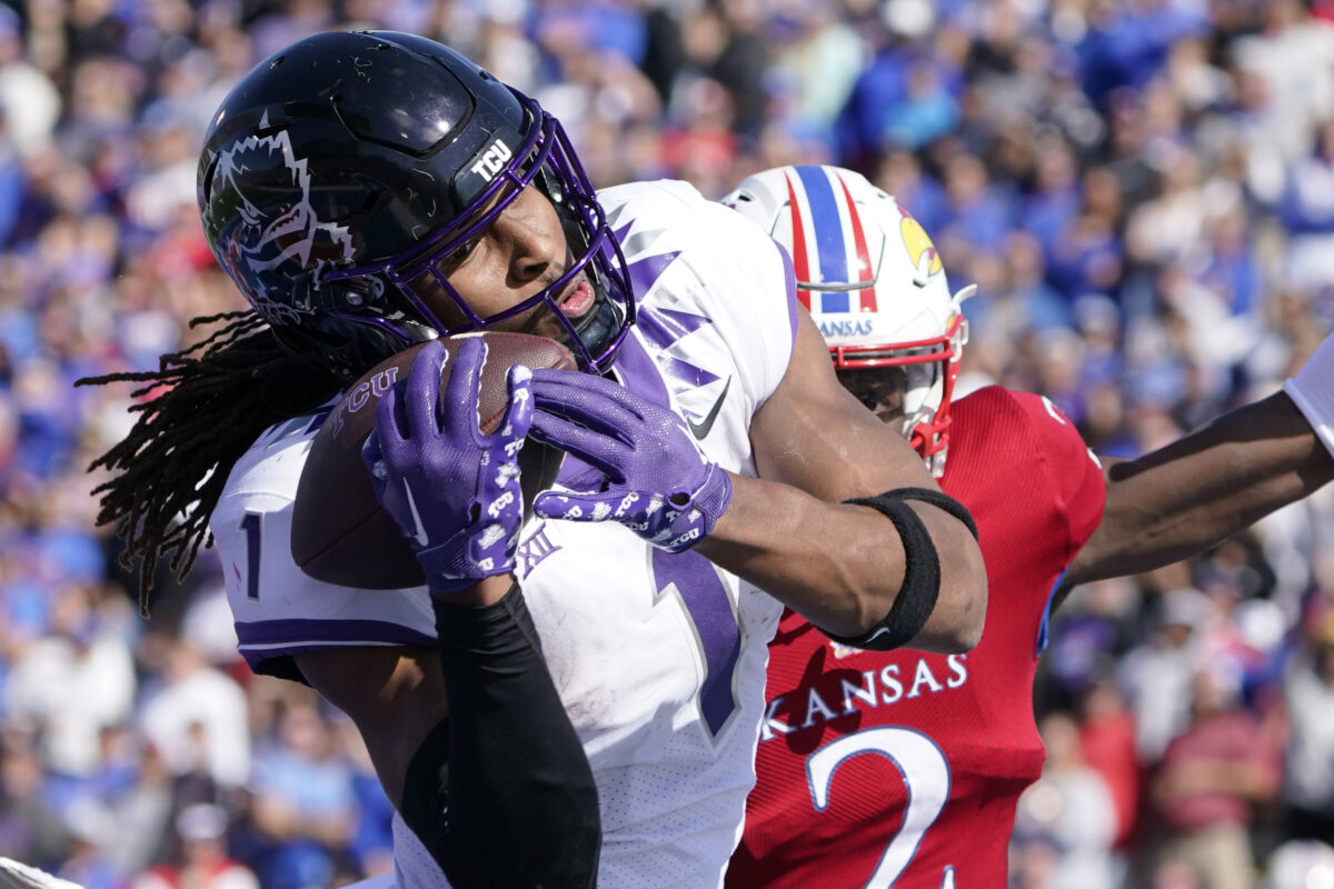TCU WR Quentin Johnston declares for 2023 NFL draft