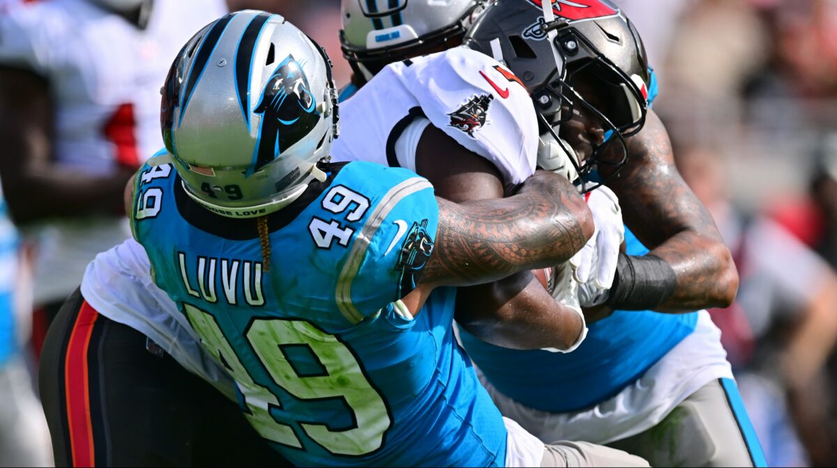 Studs and duds in Panthers’ Week 17 loss to Buccaneers